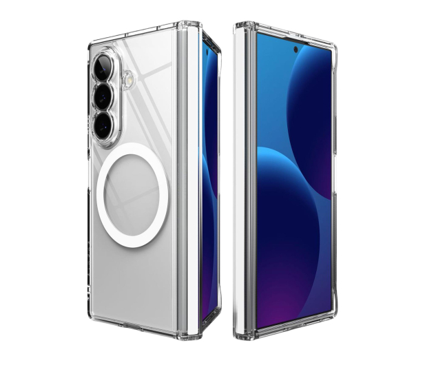 Ringke Fusion Flap Magnetic Magsafe do Galaxy Z Fold 8 Ultra Clear - 1571607 - zdjęcie 3